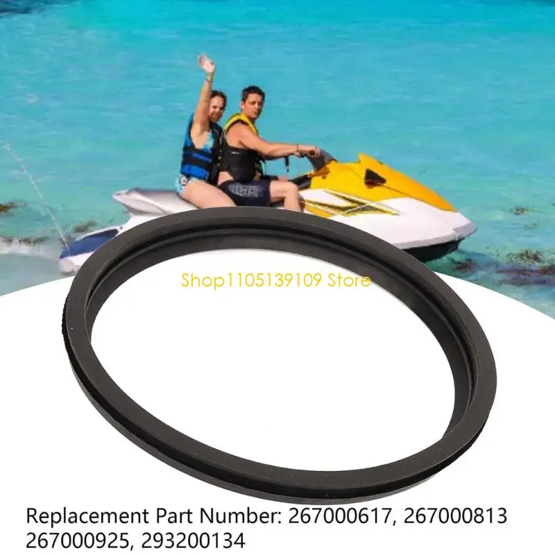 حشية المحرك البحري المقاومة للتآكل، حشية مضخة نفاثة عالية المرونة 293200134، تركيب بسيط لشرارة الدراجة #4