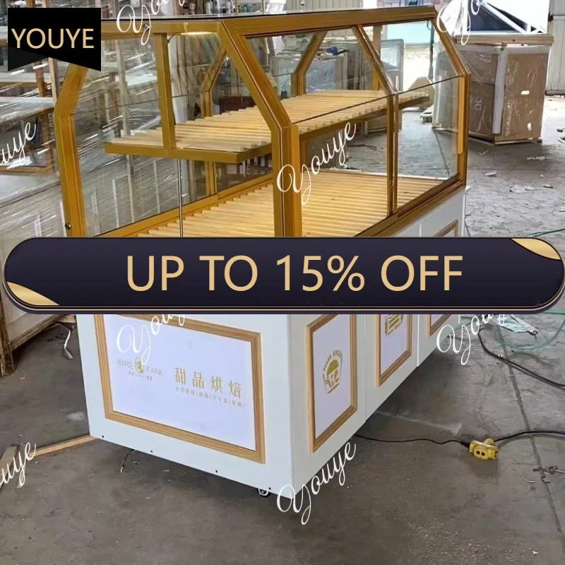 Q Bread Display Cabinet Cake Shop Model Display Rack Commercial Bakery Shop Shelf Nakajima Cabinet Designer