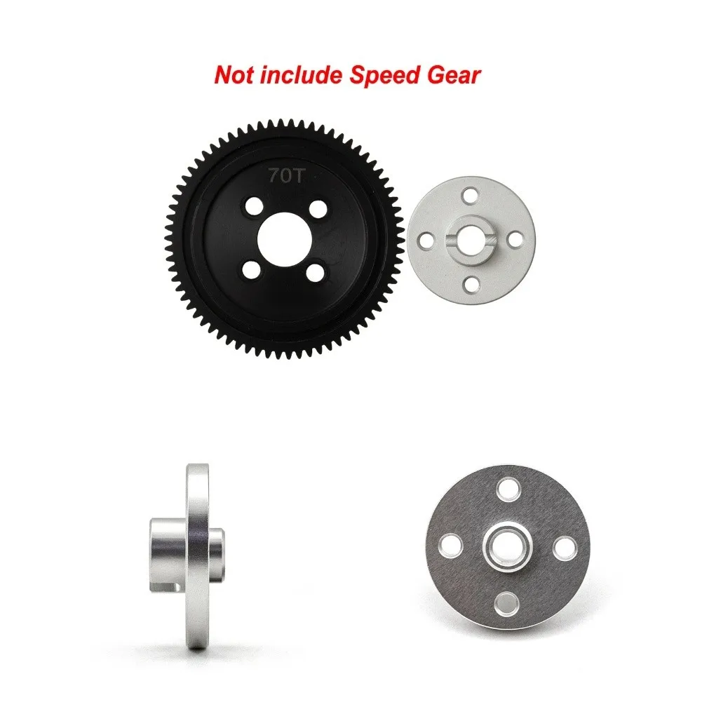 

Metal Gear Mount Designed For Tamiya XV-01 RC Car 1/10 Scale Gearbox Assembly Replacement Part Supporting Mechanical Integrity