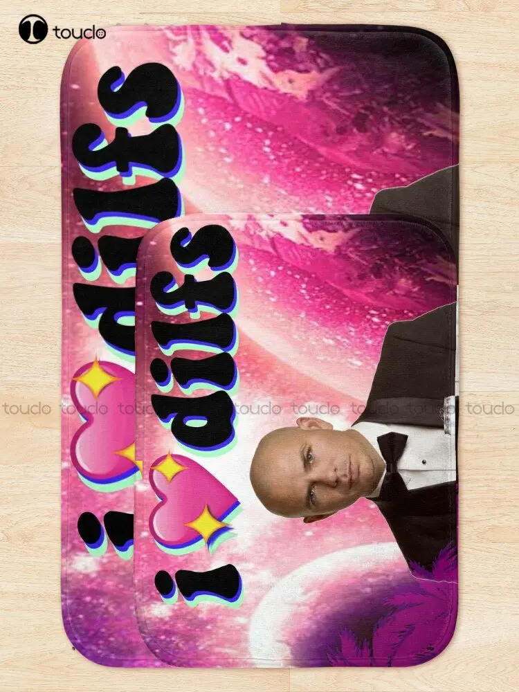 I Love Dilfs Pitbull, Mr Worldwide, 305 Bath Mat Personalized Bath Mats Bathroom Rugs Mat For Shower