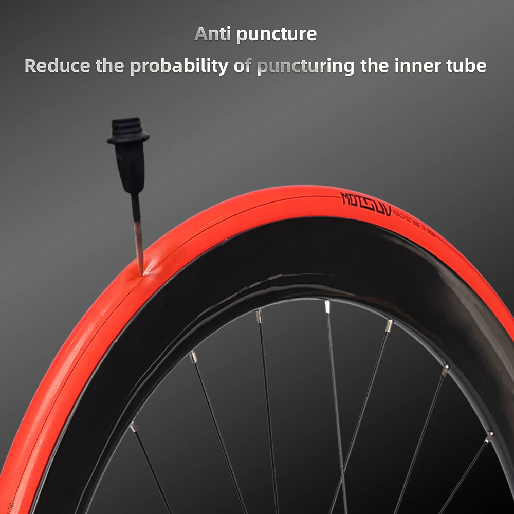 MOTSUV Rennrad Ultraleichter Fahrradschlauch 700X18 25 28 32C TPU Innenschlauch 45/65/85mm Länge Französisches Ventil Superleichter Schlauch Fahrradteil – Detail 9