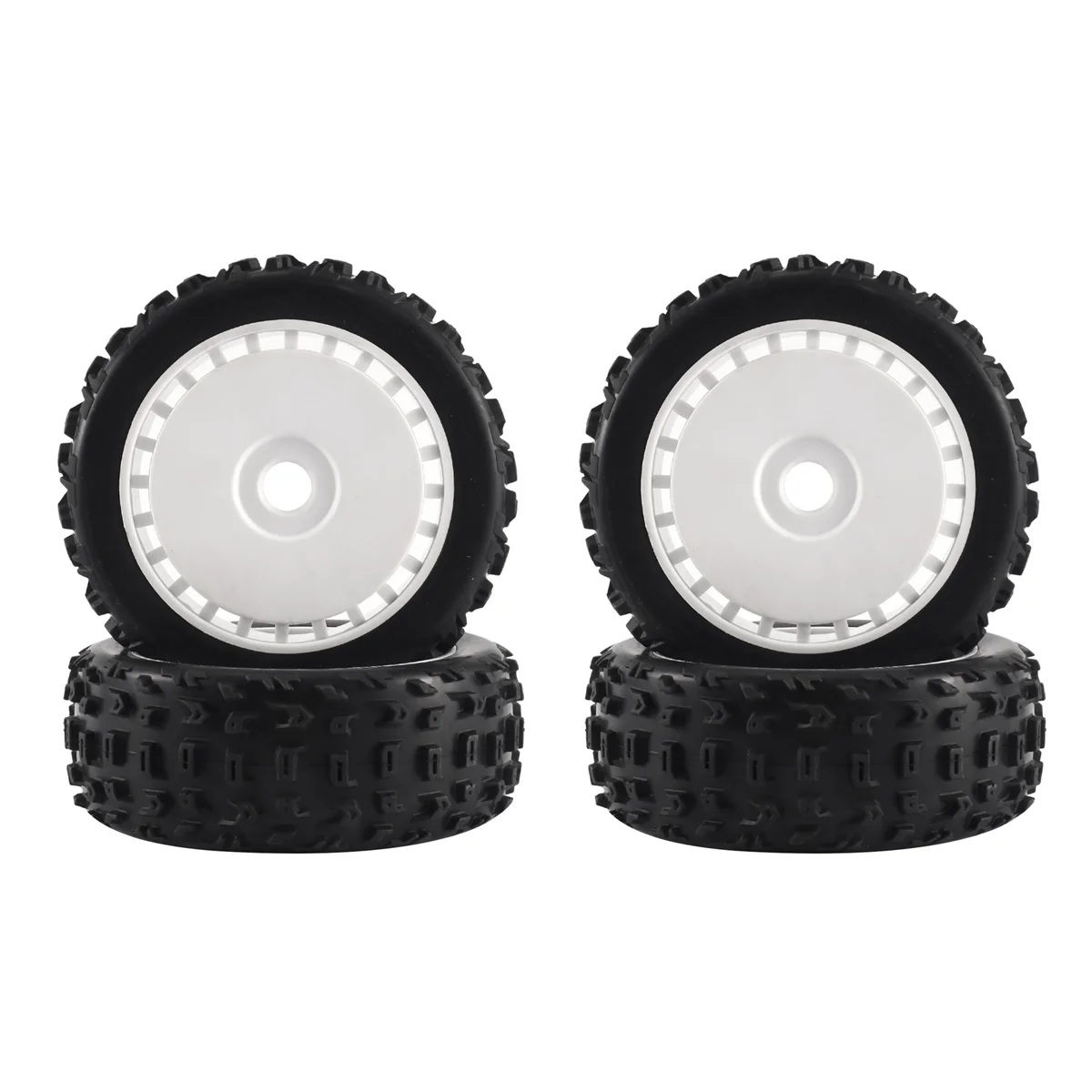 4Pcs 116Mm 1/8 RC Off-Road Buggy Tire Wheel 17Mm Hex for ARRMA Traxxas Redcat Team Losi Kyosho VRX HPI WR8 HSP Hobao,3