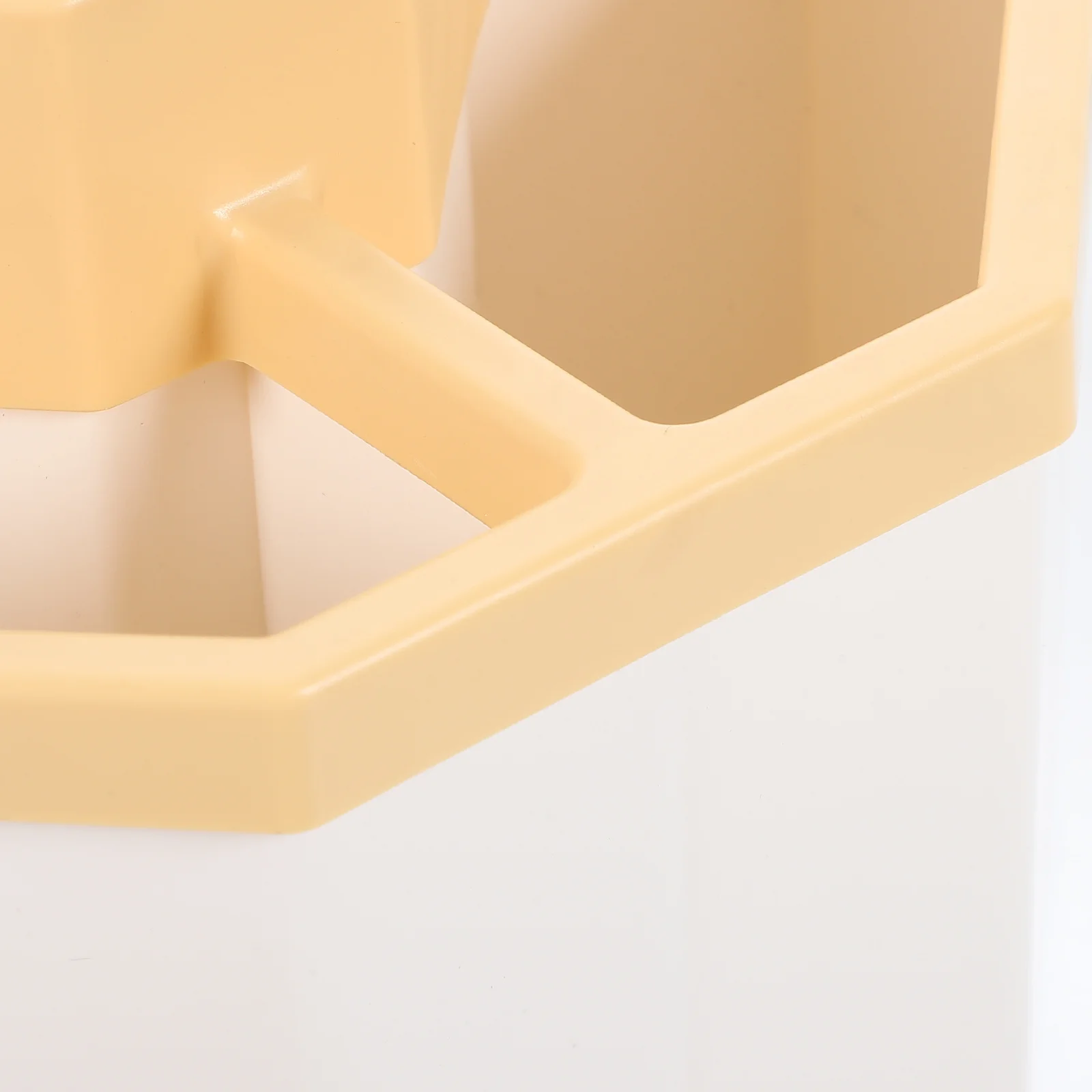 

Storage Box Rotatable Desktop Organizer Multi-Grid Plastic Stationery Holder For Makeup Brushes Pens Sundries