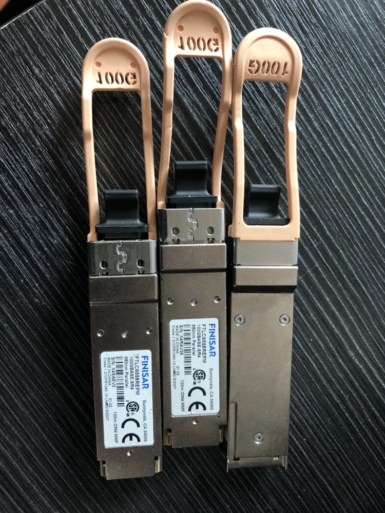 

FINISAR FTLC9551REPM FTLC9558 QSFP28-100G-SR4-850nm-100m многомодовый