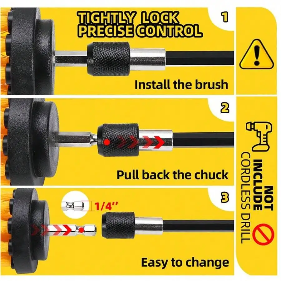 

Насадка-щетка для уборки кухни/ванной/зимнего сада/плитки/ковров, с функцией автоматической очистки
