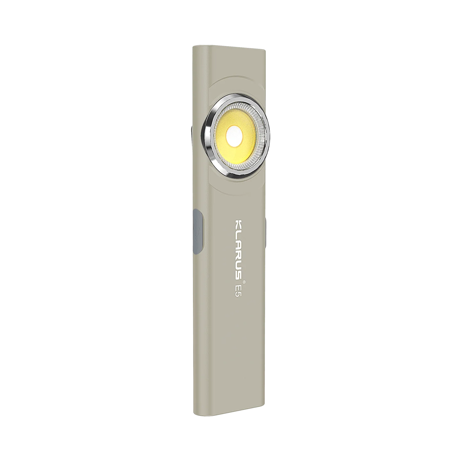 Klarus E5 COB Flashlights Magnetic Dual Light 600Lumens Torch 8 Lighting Modes USB C Recharge