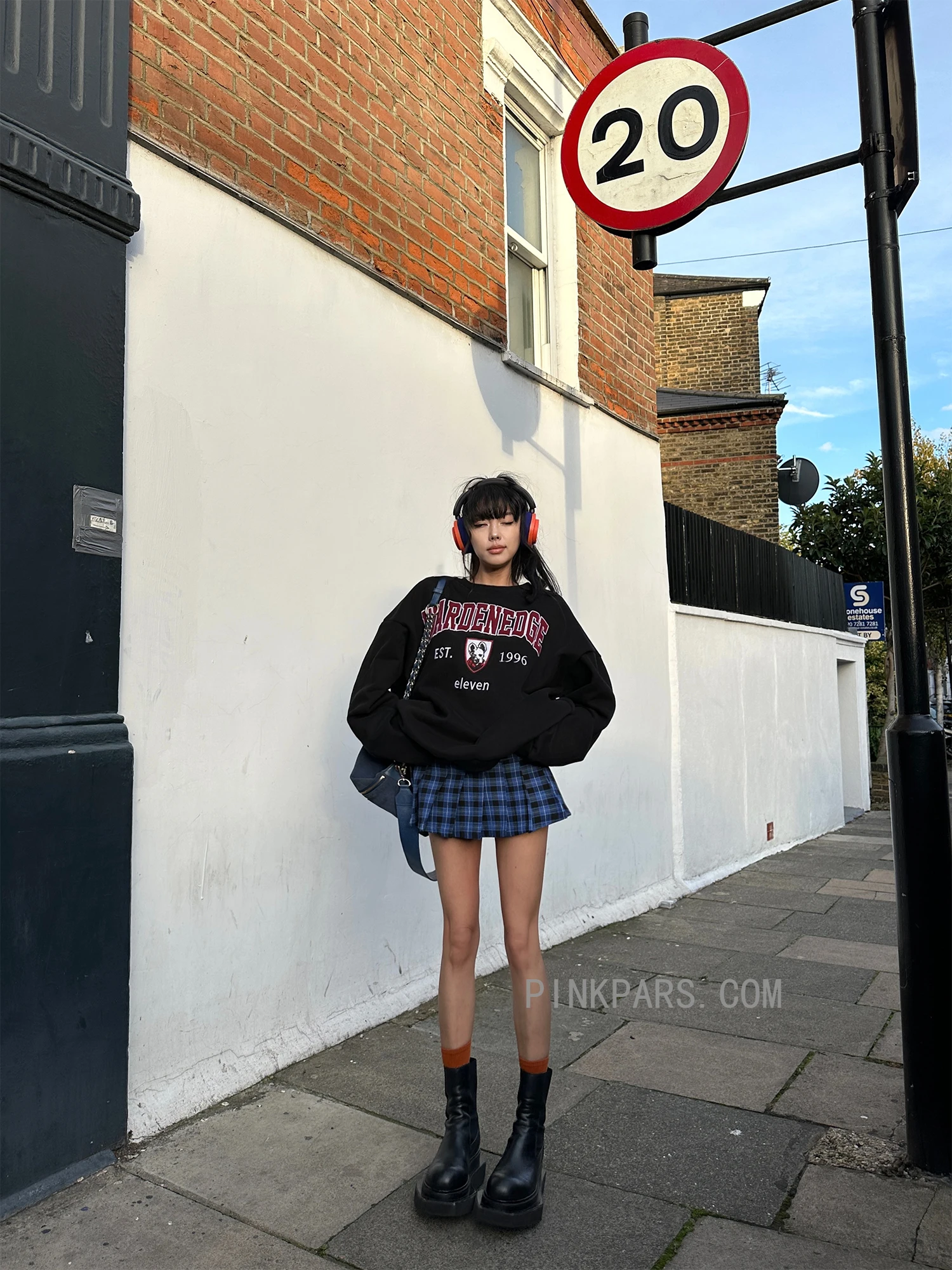 Warden Edge Black Sweatshirt-Oversized Casual Winter Pullover, Fun Escape Series Graphic Print, Relaxed Crew Neck Top for Women