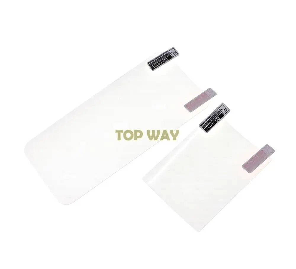 50sets Transparent LCD Screen Protectors Film Set For Nintend NEW 2DS XL LL Clear Touch Protect Protective Front Back Seal Film
