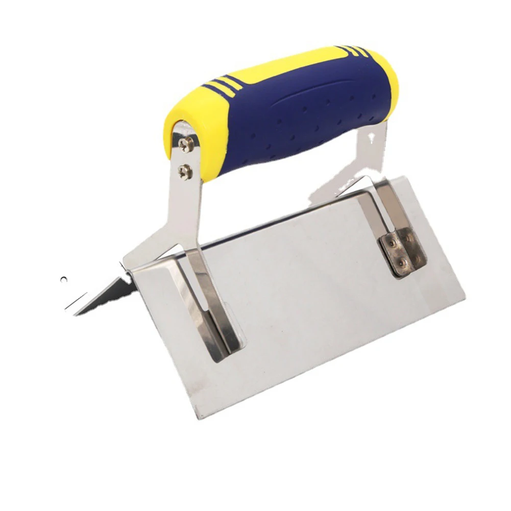 Maniglia in calcestruzzo bordatrice a mano in calcestruzzo bordatrice a mano costruzione unica estremità curve e Design del bordo radiusato senza rivetti costruzione