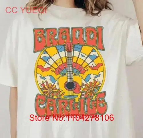 Brandi Carlile Guitarland T Shirt Tour 2023 long or short sleeves