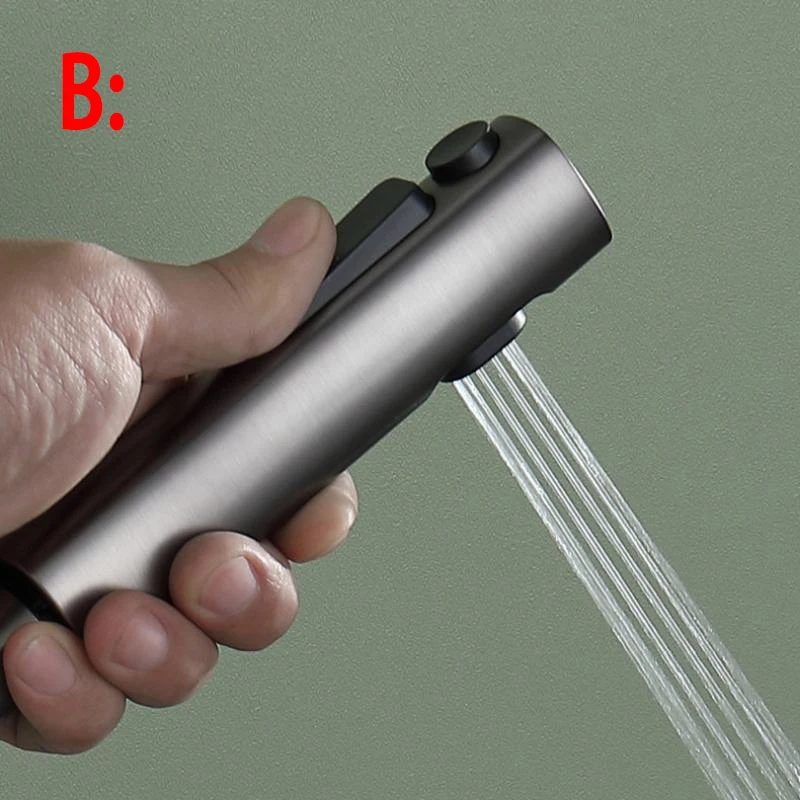 1PC Toilet Douche Bidet Head Handheld Spray For Sanitary Shattaf Shower Bathroom ABS Faucet Bidet Water Leakage Parts
