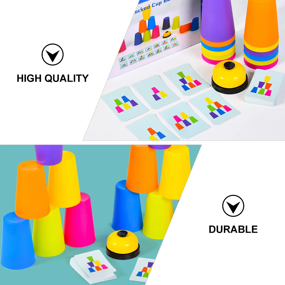 to Stack Battle Cup Game Child Children's Toys Sorting Stacking Paper Educational Plaything