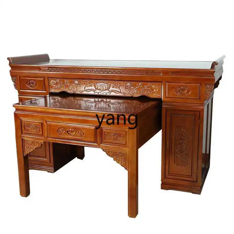 

LH solid wood table economical Buddhist table Chinese table