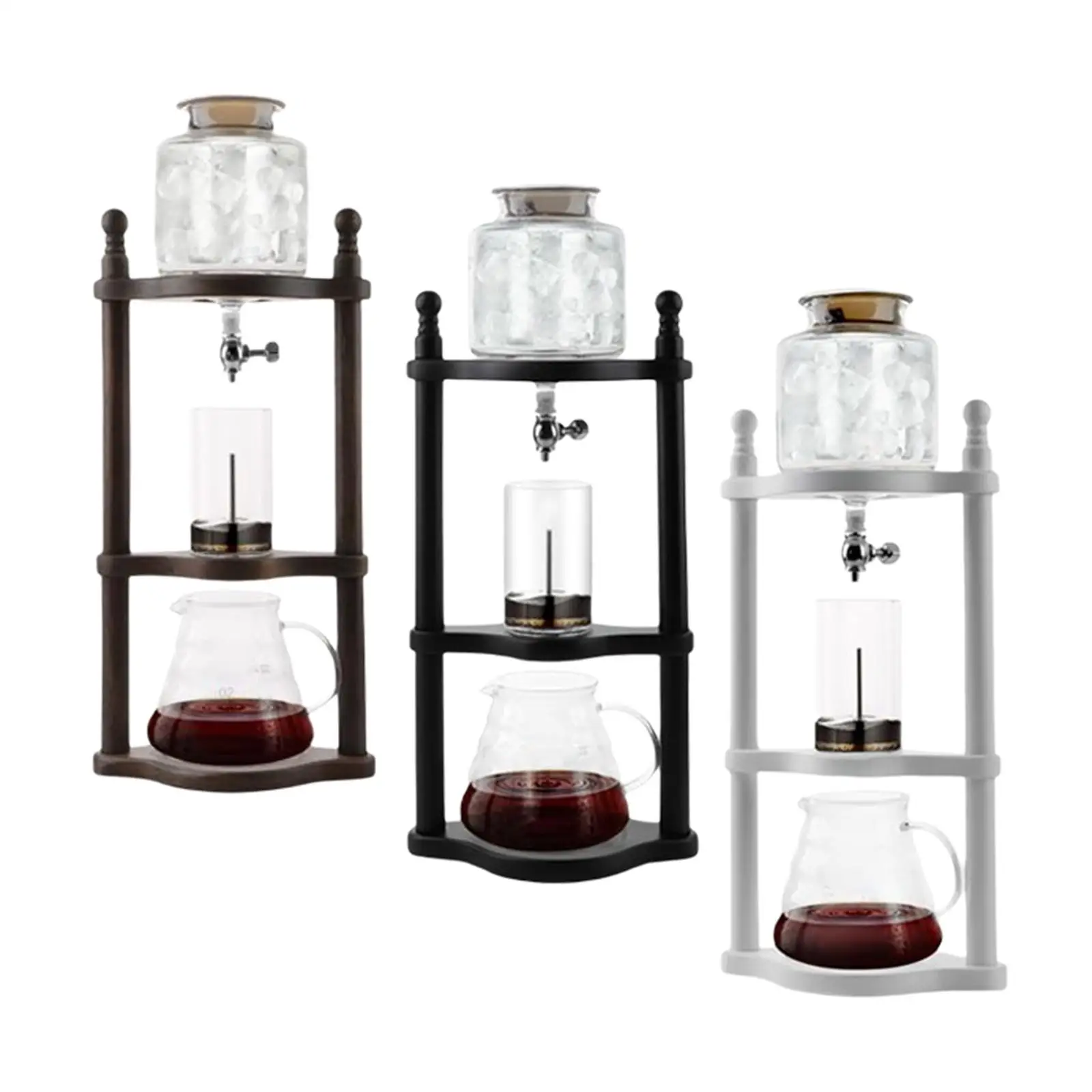 

Borosilicate Glass Iced Cold Brew Drip MakerDrip Coffee Kettle Smooth Drip for And Bar Use