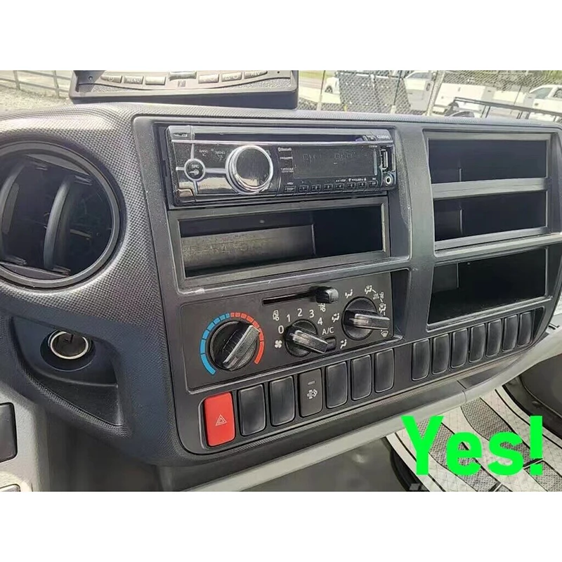 

10" 4+64GB For Hino 155 195 2012-2020 Truck 24V Car Radio Wireless CarPlay QLED Head Unit 10 Meters Back Up Camera Wires