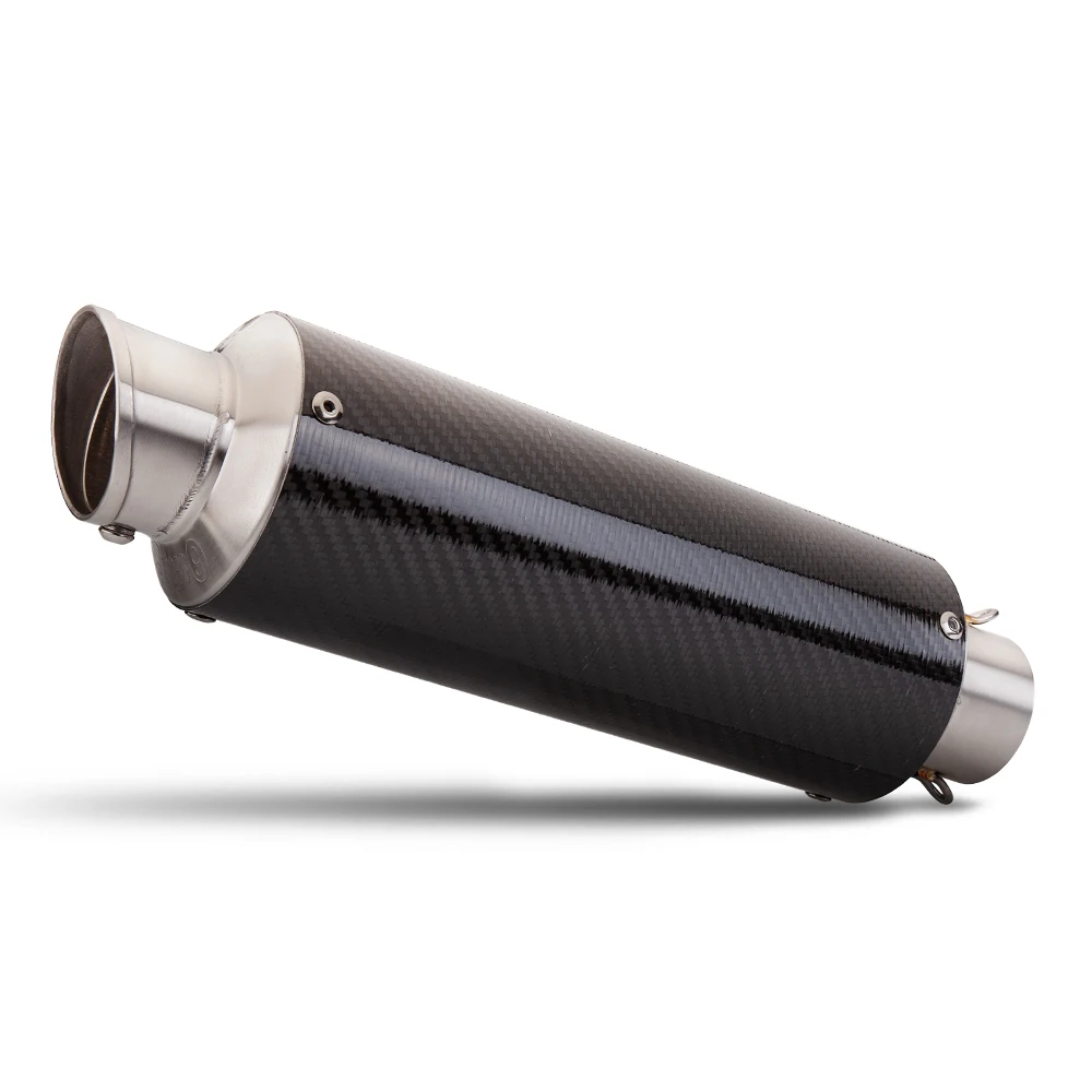 Motorcycle Exhaust Universal 51mm F01 Muffler with DB Killer For ‌CB400 MT-07 450RR R9 RS660 PCX125 NMAX 125 525X T352X T700 view 5