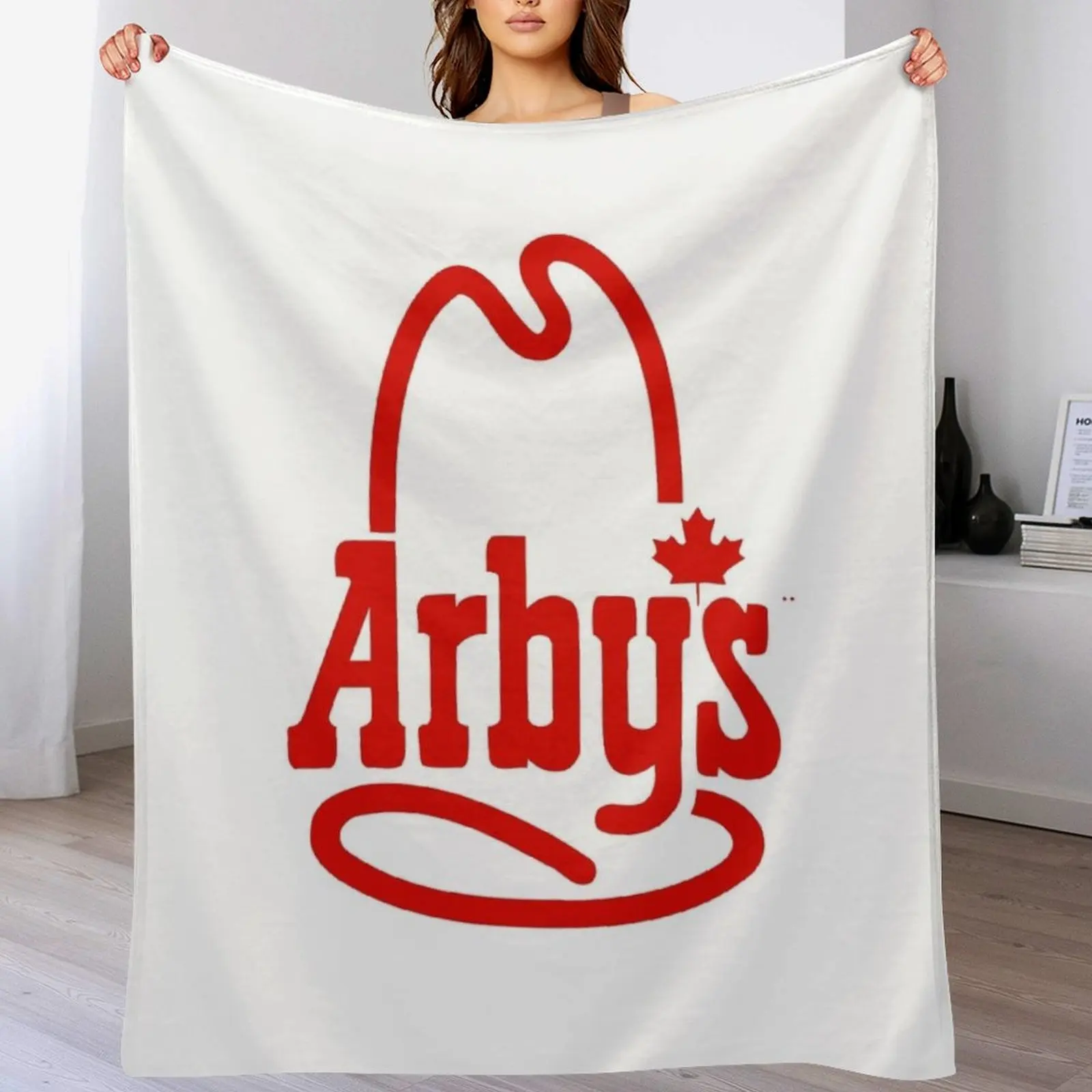 

The Arbys merch Throw Blanket Soft Solid Color Blanket for Couch Bed