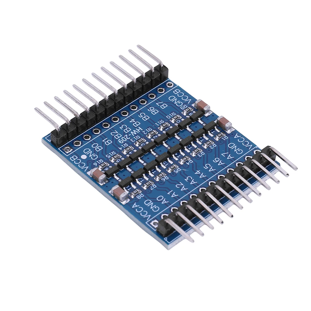 Módulo de placa bidirecional de 8 canais 5v/3.3v conversor de nível io conversor mútuo bidirecional iic uart spi ttl para arduino