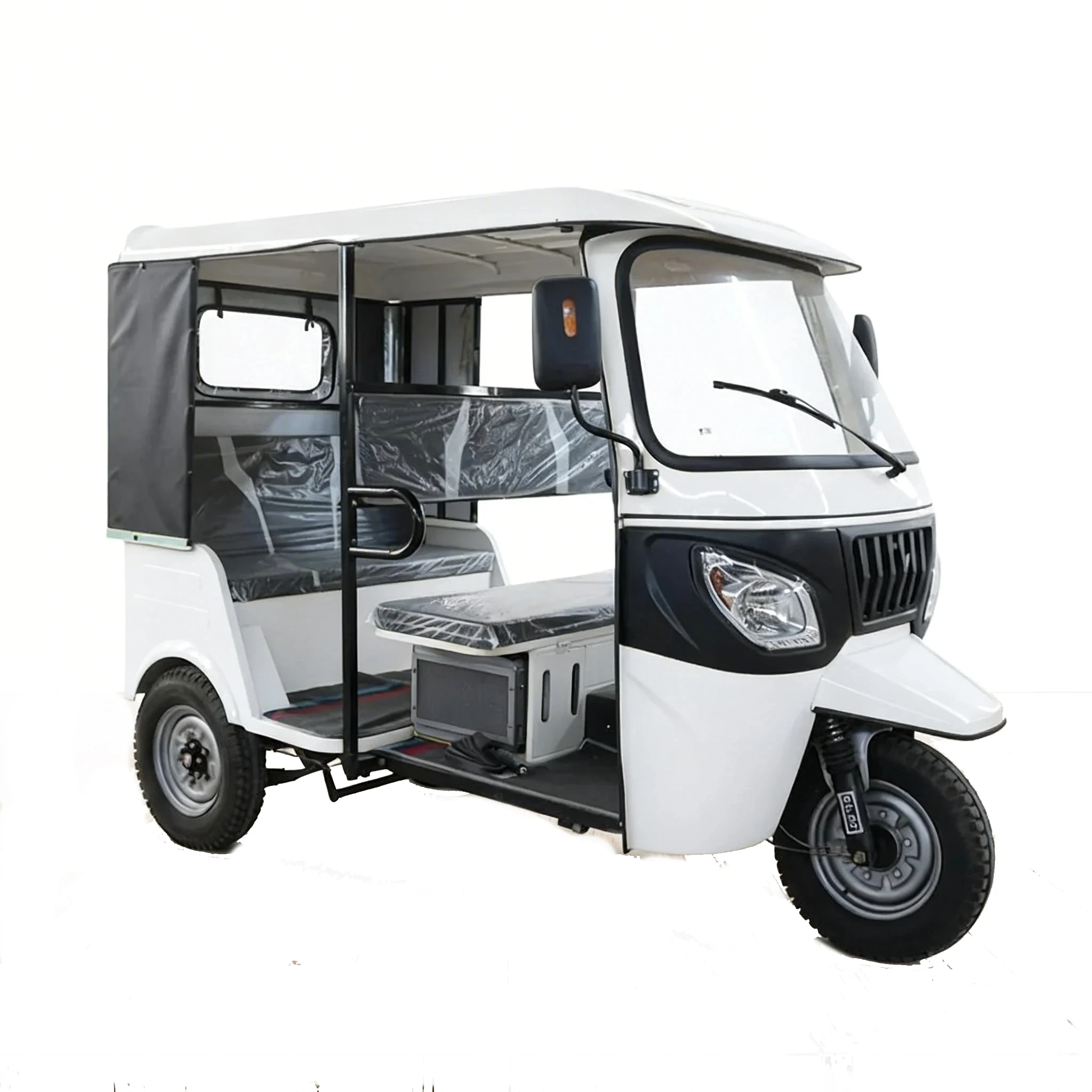 SXLL New Arrival 1000W TVS Motor Electric Open Body 3-Wheel Passenger Bike 60V Bajaj Africa Keke Bajaj with Common Features