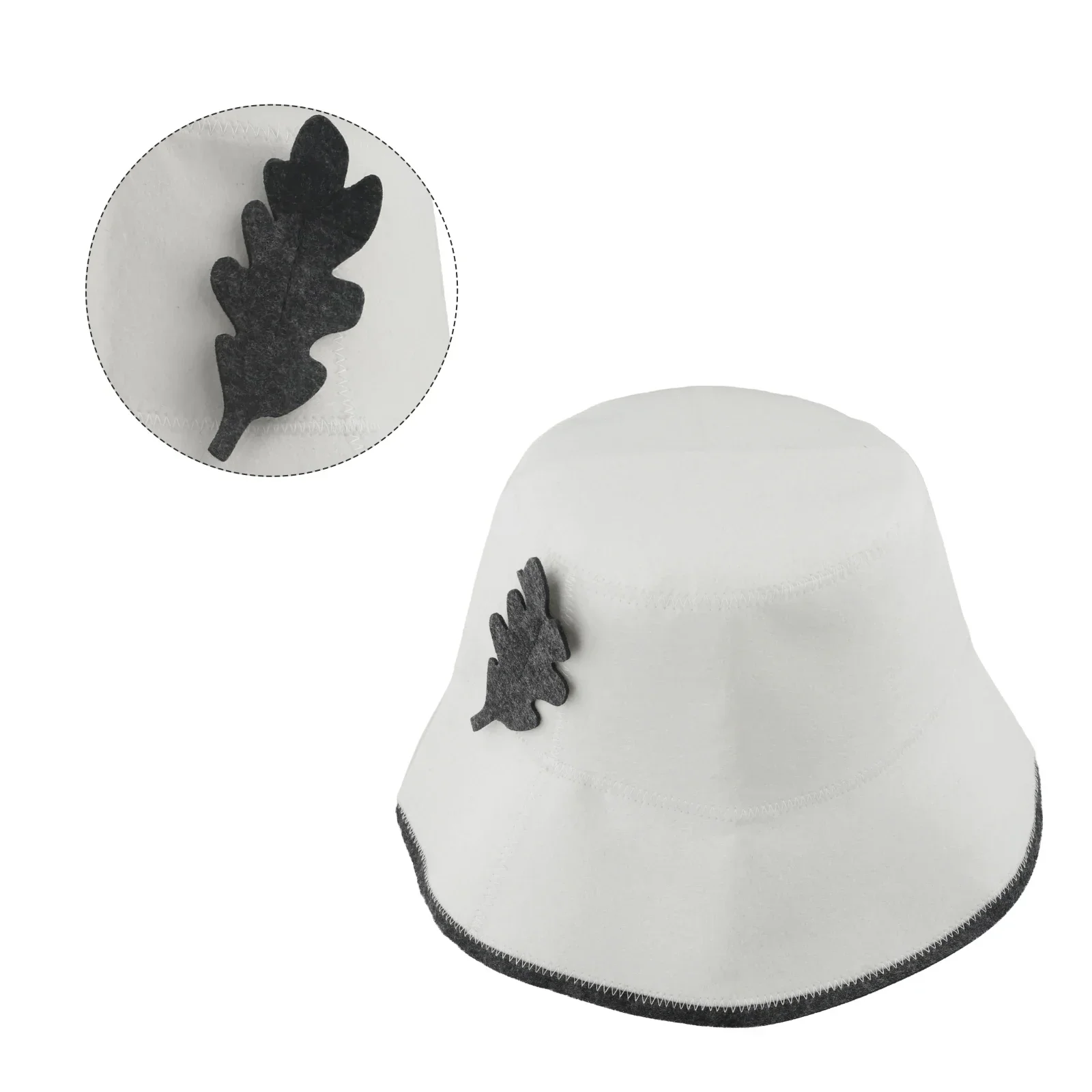 Anti Heat Sauna Hat Thicken Felt Shower Cap Hair Turban Quickly Towel Drying Towel Hats Sauna Bathroom Accessories 