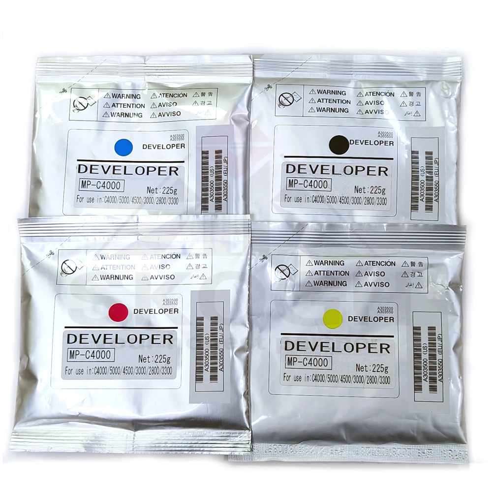 CMYK MPC2800 MPC3300 MPC4000 MPC5000 Developer For Ricoh MP C2800 C3300 C4000 C5000 Developer Powder