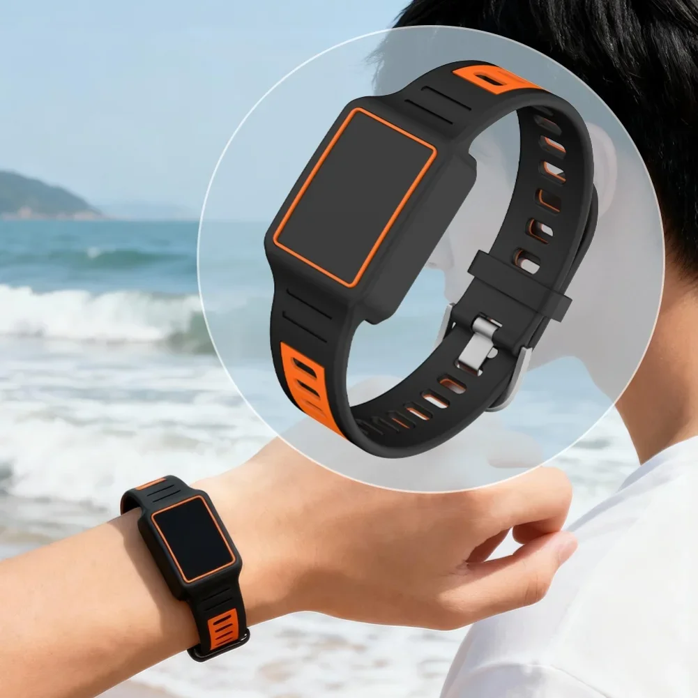 

Мягкий силиконовый браслет для Amazfit Helio-ремешок, удобный регулируемый браслет, спортивный ремешок, аксессуар для умных часов