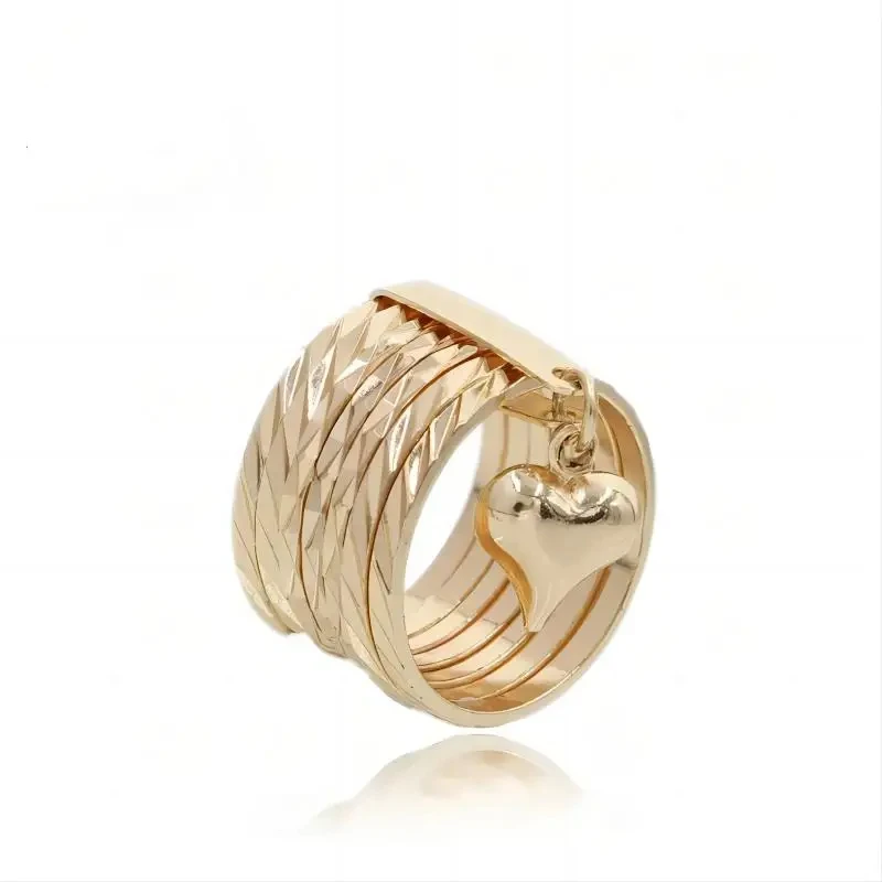 RuFête i-Bague pendentif en or plaqué 18 carats pour filles, style classique personnalisé, or Regional, cœur, tortue, haute qualité, fête de poule, 2024