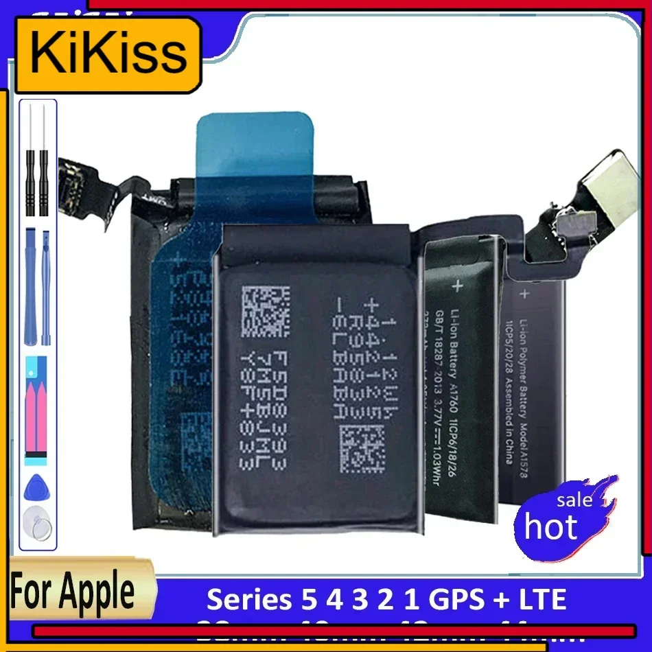 A2059 A1850 A1875 A1847 A1761 Battery For Apple Watch iWatch Series SE 5 4 3 2 1 GPS + LTE 38mm 40mm 44mm SE S5 S4 S3 S2 S1