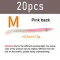 20 piezas de color rosa, talla M