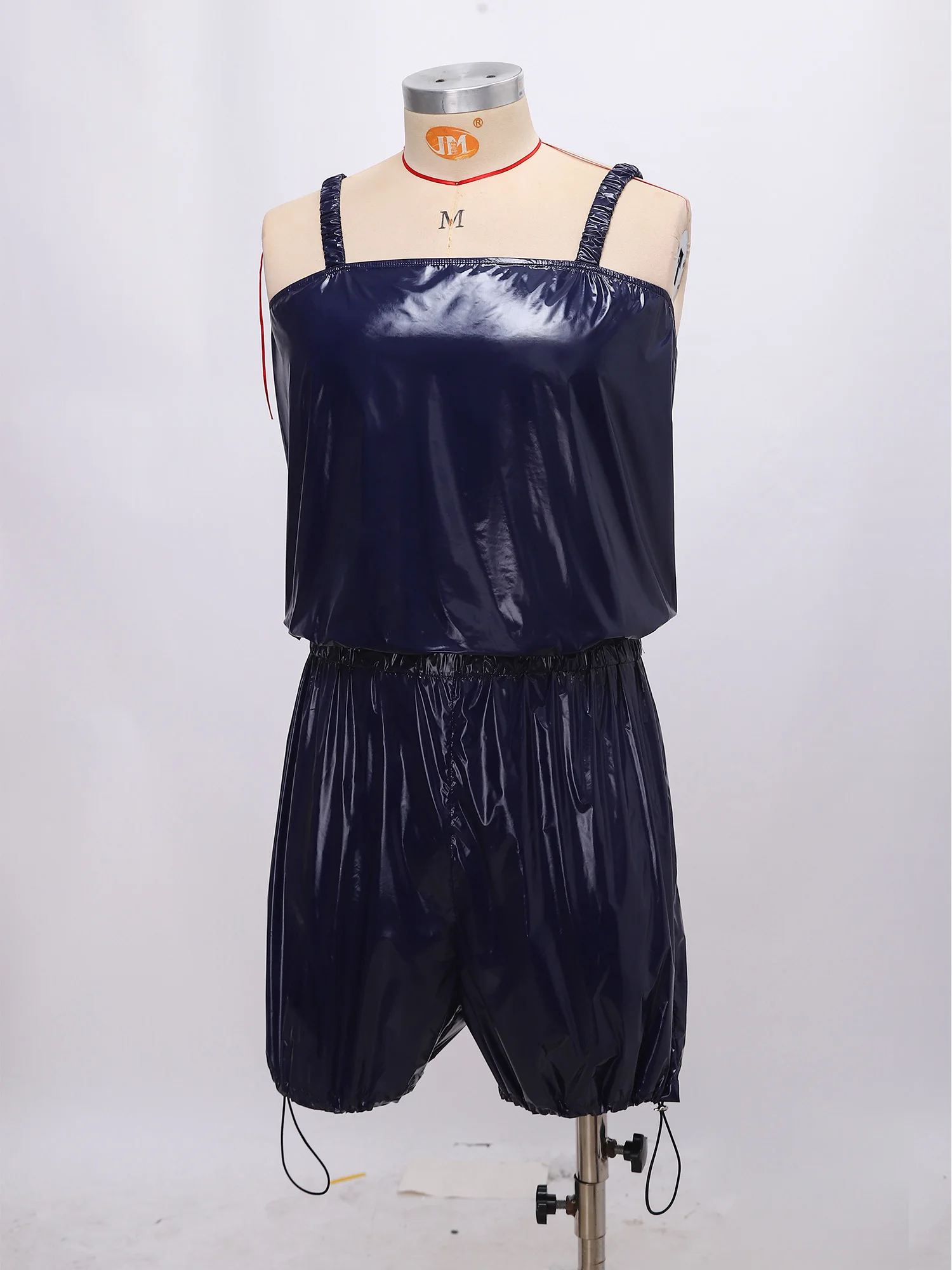

Women Water Resistant Coveralls Costume Sleeveless Zip Up Overall Full Body Jumpsuit One-piece Rompers Adaptive Workshop Uniform