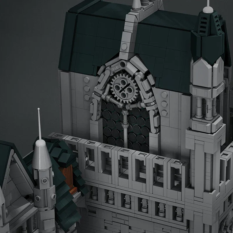 BuildMoc Dark Castle Bloodborne The Streets Of Yharnam Building Blocks Set Retro Palace Toys Children Birthday Christmas Gifts