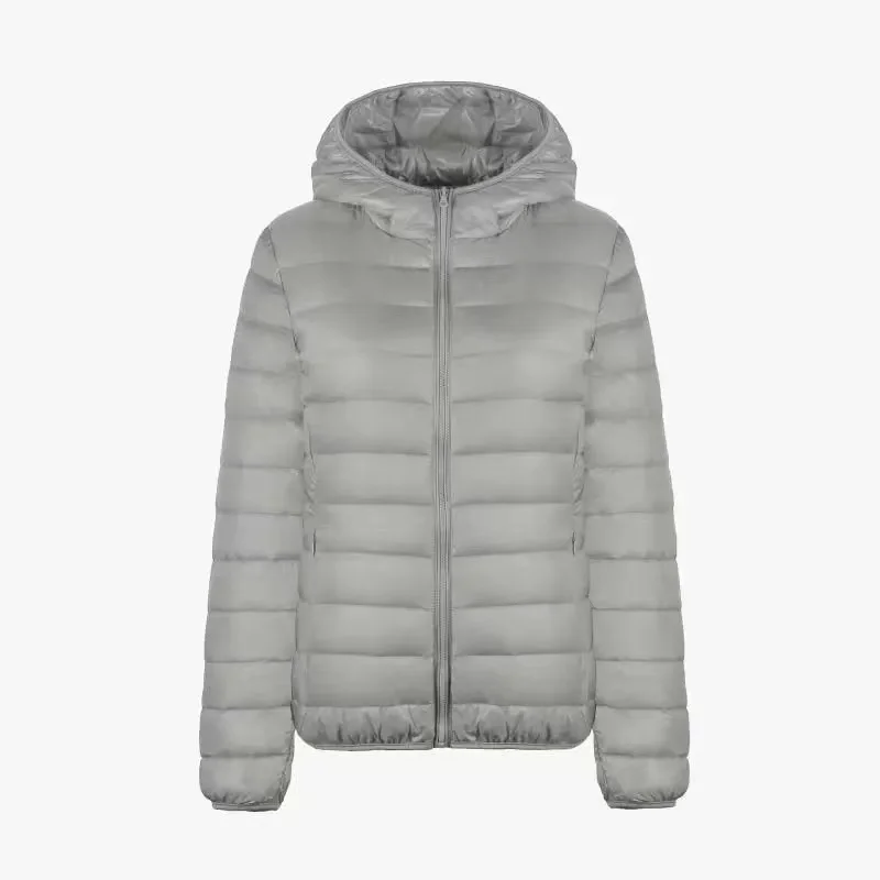 Women Winter Down Jacket 2023 New Spring Autumn 90% White Duck Down Jacket Women Hooded Ultra Lightweight Coats