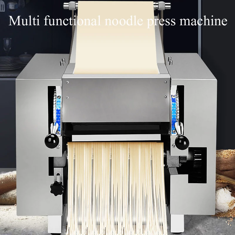 

PBOBP Electric Automatic Noodle Maker Machine Multifunction Pasta Maker Dough Roller Dumpling Skin Machine Various Shapes