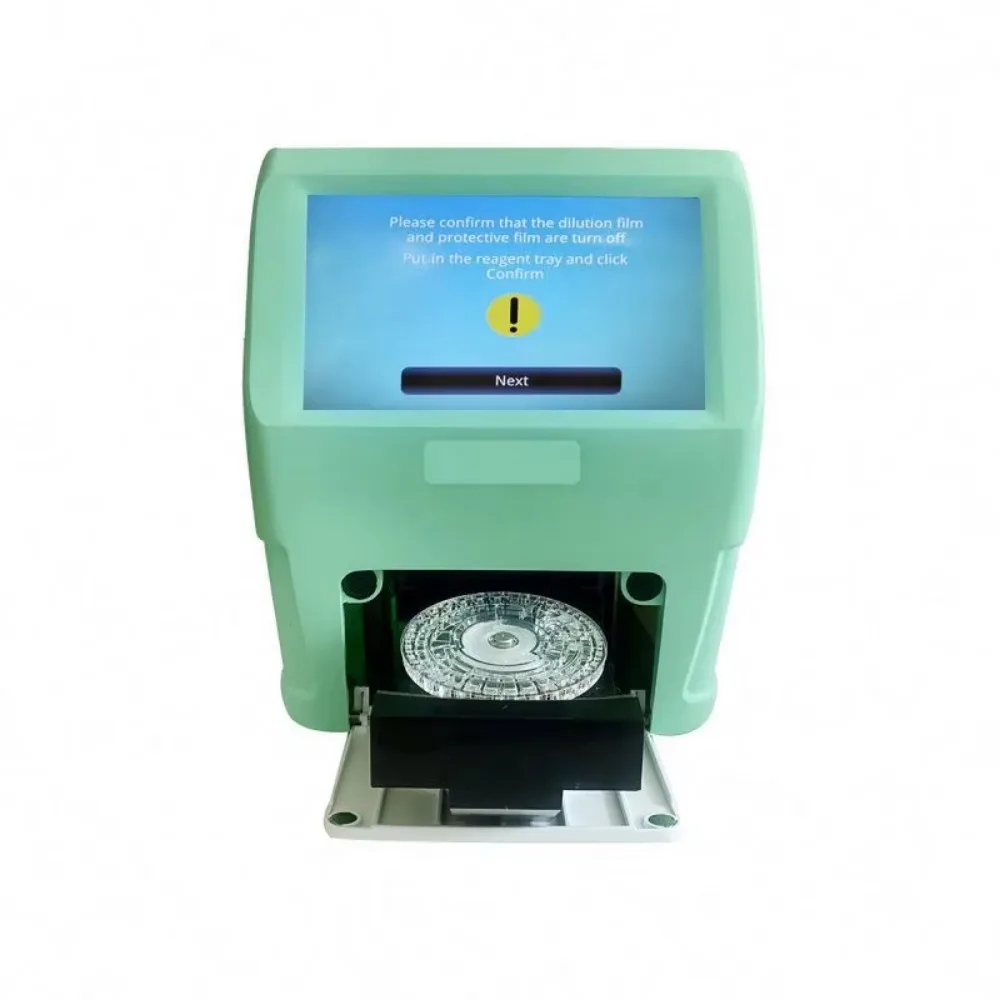 High-precision animal biochemical analyzer, automatic dry chemical analyzer equipment for veterinary use