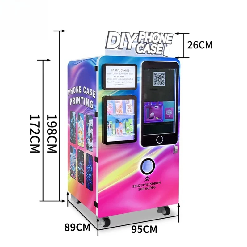 آلة بيع طباعة حالة الهاتف الموثوقة متعددة الوظائف استخدام الأعمال طابعة غطاء الهاتف المحمول صورة مخصصة