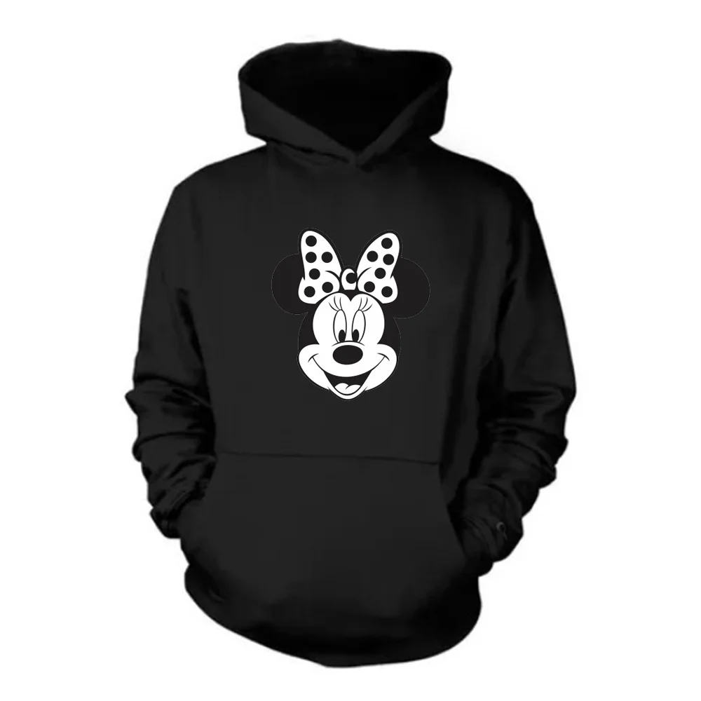 Blusa Moletom Canguru Unissex Mickey Mouse Minnie Lançamento Promoção