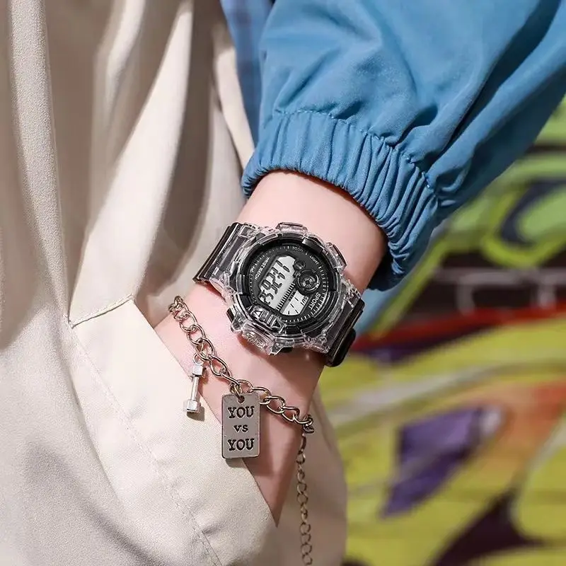 Reloj Digital para niños, relojes deportivos impermeables para niños, Reloj multifunción, Reloj de pulsera electrónico LED para niños y niñas, Reloj de regalo