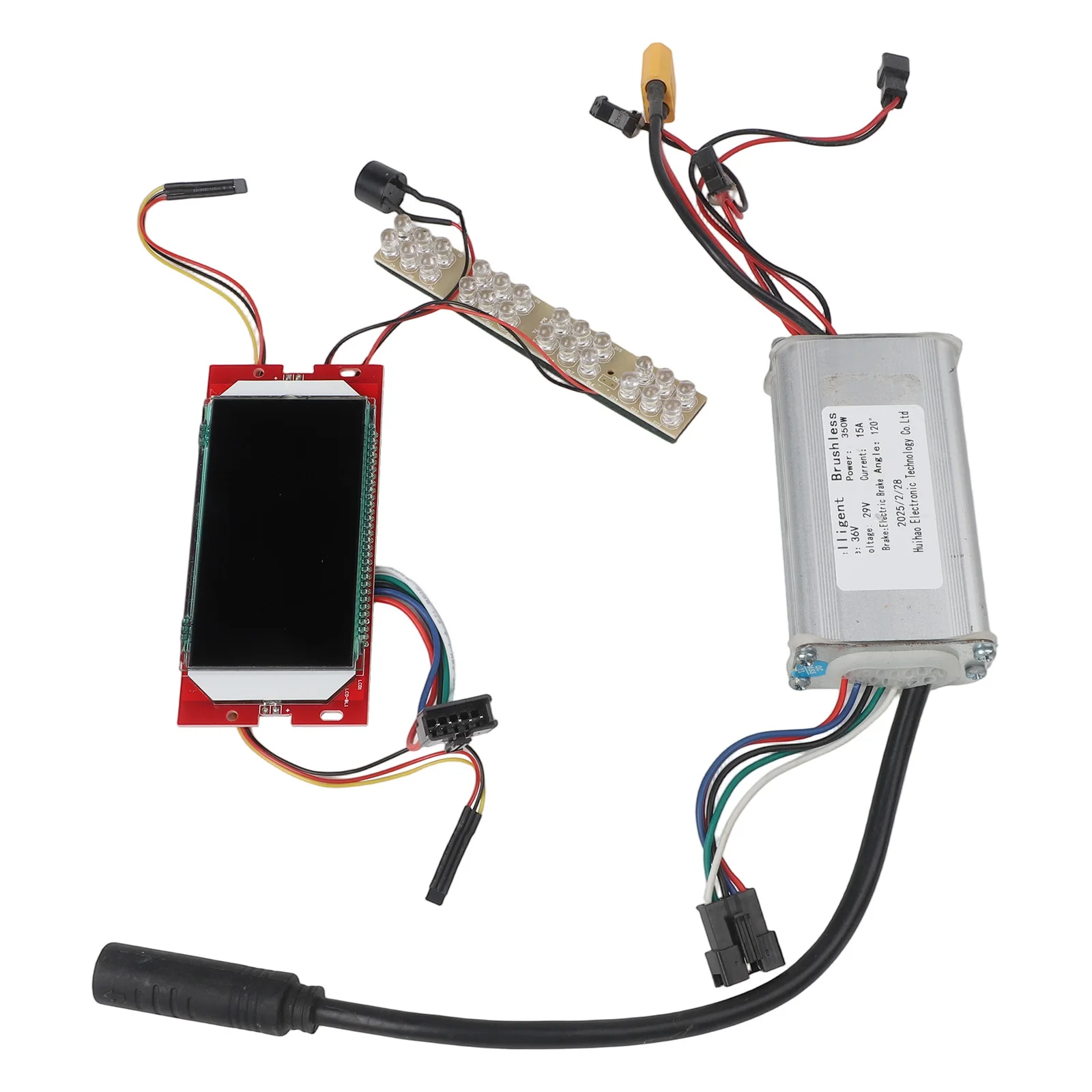 

Light Meter Kit Scooter Motherboard Controller Scooter Controller Kit 15A Output Black And Silver Design Controller Kit