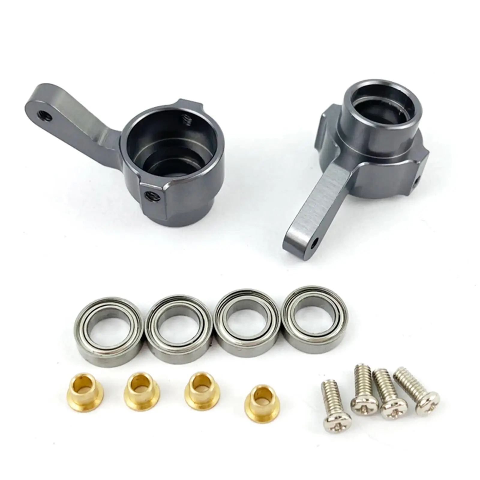 

Upgrade Accessory Set Swing Arms Steering Hub Carrier for 1 10 RC Drift Car Truck Buggy Replacements