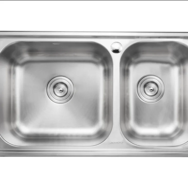 Double Bowl Under/above Counter Kitchen Sinks Stainless Steel Rectangular Modern Graphic Design,3d Model Design 5 Years