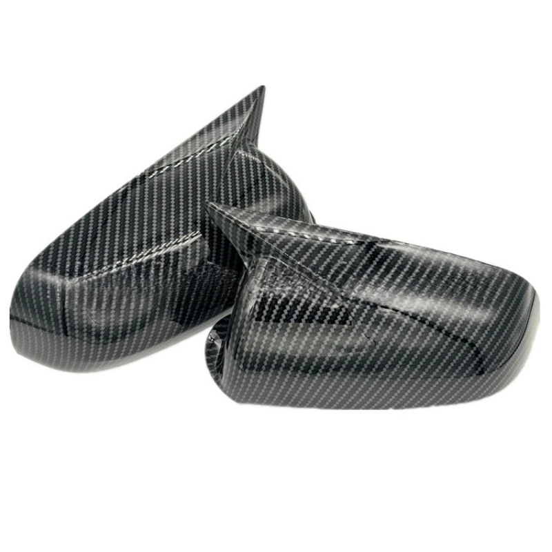 

For Audi A6L 05-08 carbon fiber rearview mirror horn devil ear shell modified car
