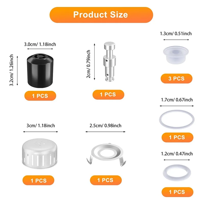 【قطرة السعر】استبدال مقبض صمام تحرير البخار للوطن الفوري Ultra 3، 6، 8 Quart & Duo Plus 3، 5، 6 Qt - أحدث إصدار لـ H #5