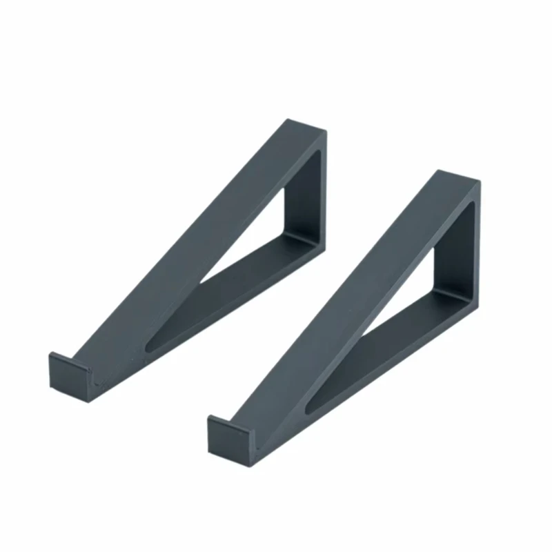 1 Pair Portable Keyboard Riser  Adjustable Angle Stand with Monitor Holder, Plastic Desktop Organizer