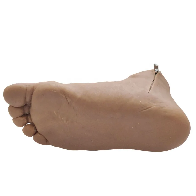 Medical grade rubber foot prosthetic silicone foot