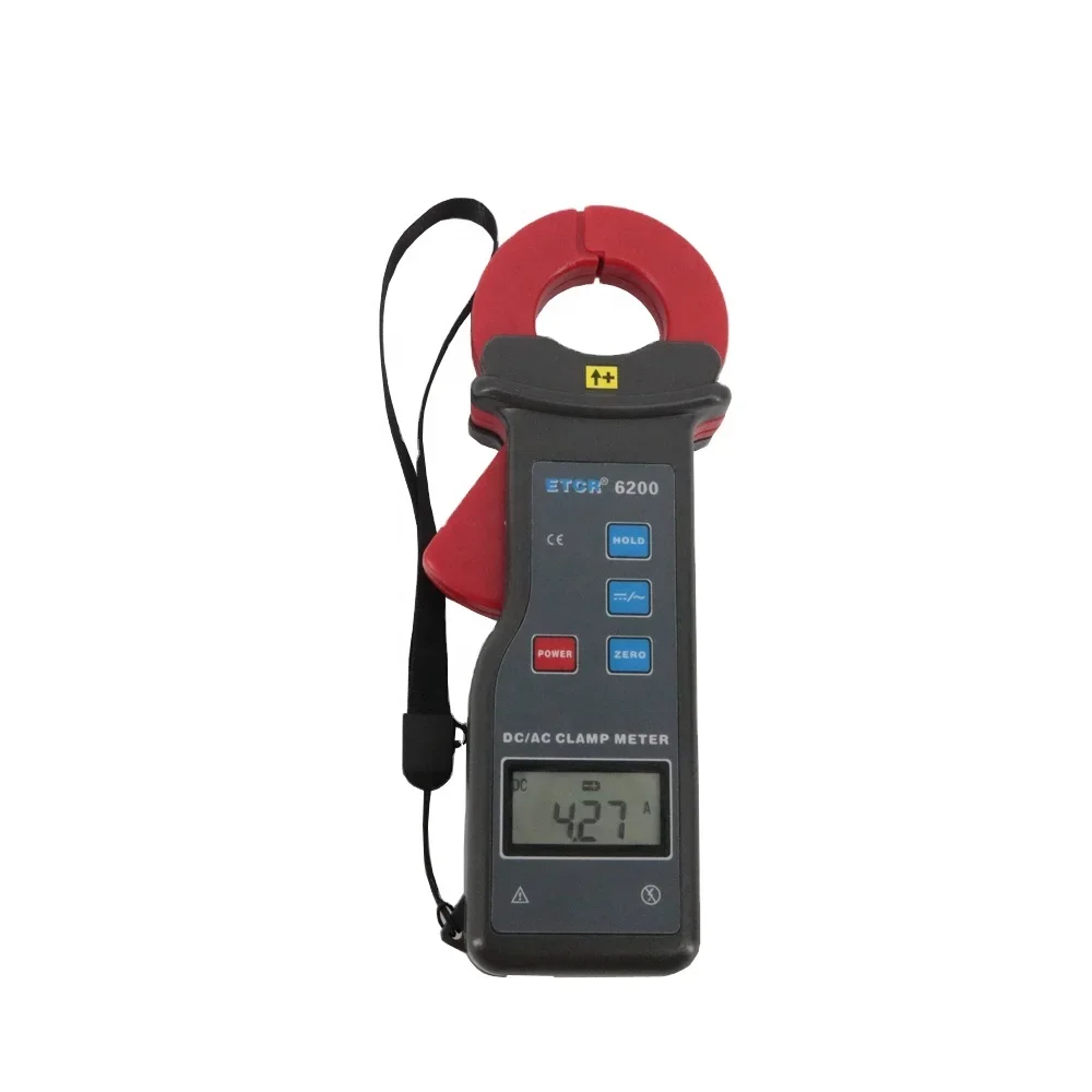 

ETCR6200 AC DC Clamp Meter Leakage Current Clamp Meter Car Charge Current Tester 0~60.0A AC/DC