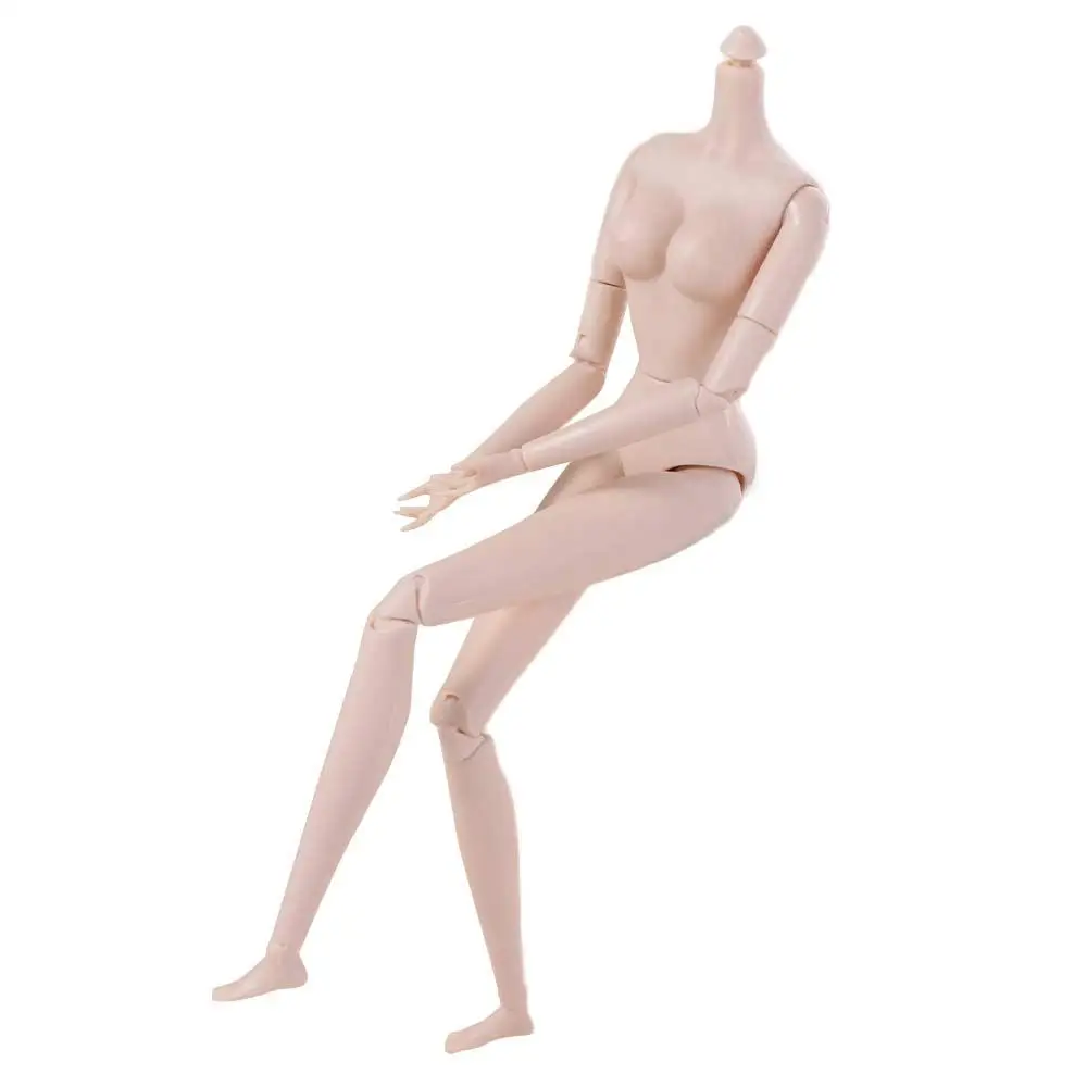 1/6 인형 백인 피부 누드 인형 장난감 솔리드 인형 28 관절 조립형 누드 BJD 인형 교체용 가동형 슈퍼 모델 인형