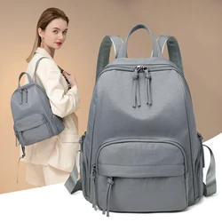 Backpack Women Waterproof Travel Bags Casual Bookbags Ladies Commuter Back Packs Large Capacity Business Bagpacks Simplicity