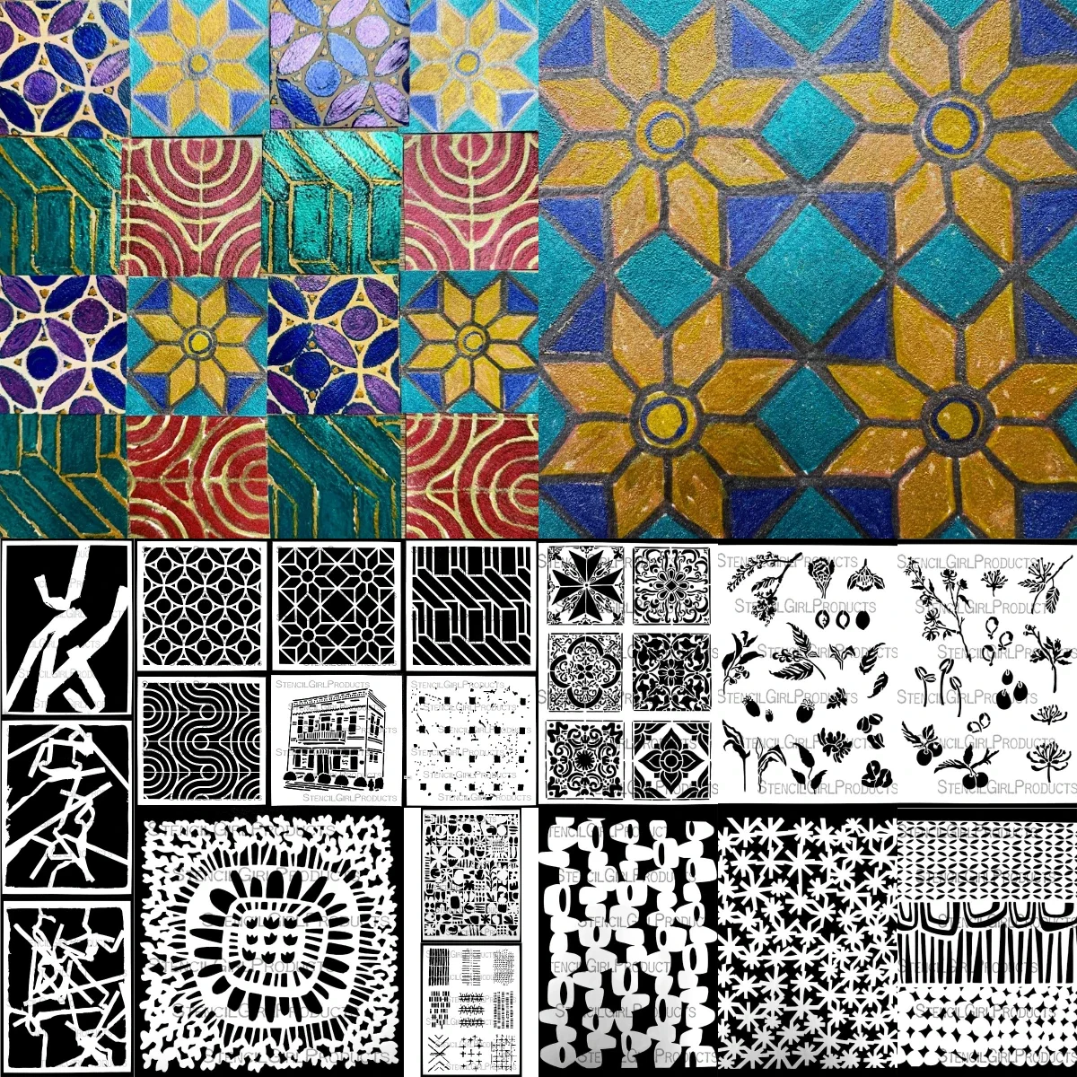 Circle Interface and Crease Stencil For Craft Embossing Make Paper Greeting Card Making Template DIY Handmade 2026 New