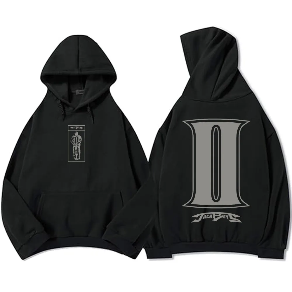 

JACKBOYS II Album Graphic Hoodies Long Sleeve Fashion Hooded Sweatshirt Autumn Fleece Casual Male Sudaderas Print Clothes Unisex