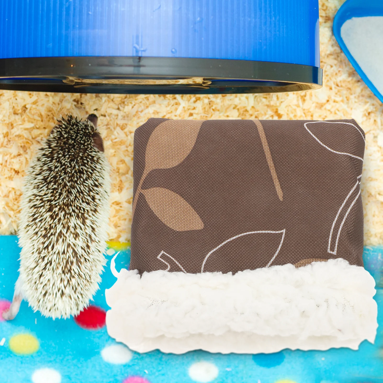 

Pet Sleep Sack Warm Wrap Style Blanket for Hamster Rabbit Small Animals Cozy Burrow Nest Soft Bed for Couch Car Floor